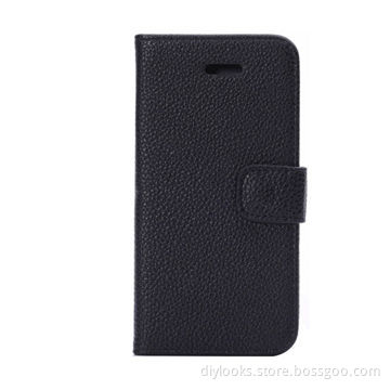 Litchi Texture Leather Case with Card Slot and Holder for iPhone 6